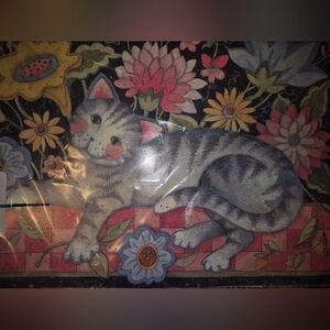 Preowned New Cat And Floral Mail Wrap Easy Steps